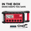 ER310 Portable Emergency Crank Weather Radio - ER310 - Image 8